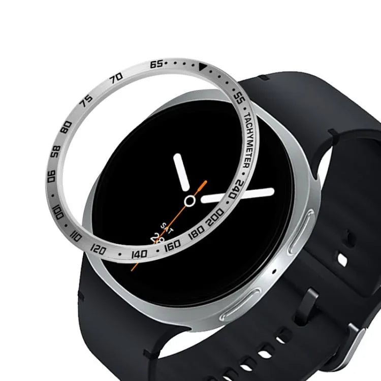Khung Bảo Vệ Đồng Hồ Thông Minh Vòng Viền Kim Loại, Kiểu: Kiểu E, Dành Cho Samsung Galaxy Watch8 Classic 46mm, Dành Cho Samsung Galaxy Watch8 44mm, Dành Cho Samsung Galaxy Watch8 40mm