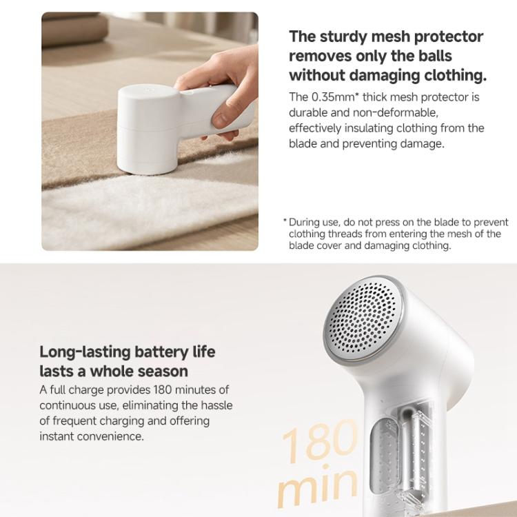 Máy cắt lông Xiaomi Mijia chính hãng, Máy lấy lông xù 2