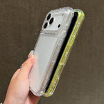 Ốp lưng TPU + PC 3 trong 1 có bột kim tuyến, dành cho iPhone 17 Pro Max, iPhone 17 Pro