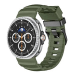 Dây Đồng Hồ Silicone Khóa Đen Wild Path, Dành Cho Samsung Galaxy Watch8 / Watch8 Classic