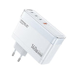 Sạc đa năng 140W GaN WK WP-U20 lceyon, phích cắm EU, phích cắm Anh