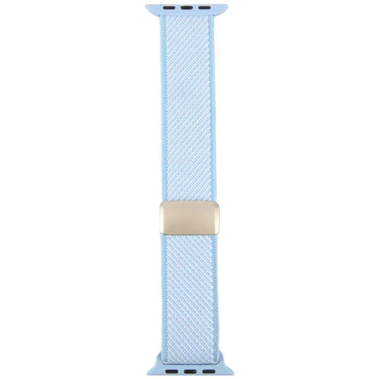 Dây đồng hồ khóa nam châm nylon đàn hồi hai màu Twill, Dành cho Apple Watch 46mm / 49mm / 45mm / 44mm, Dành cho Apple Watch 42mm / 41mm / 40mm / 38mm