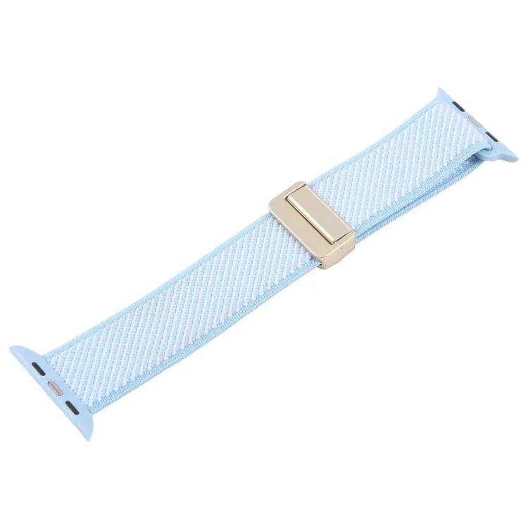 Dây đồng hồ khóa nam châm nylon đàn hồi hai màu Twill, Dành cho Apple Watch 46mm / 49mm / 45mm / 44mm, Dành cho Apple Watch 42mm / 41mm / 40mm / 38mm