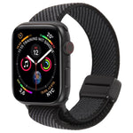 Dây đồng hồ khóa nam châm nylon đàn hồi hai màu Twill, Dành cho Apple Watch 46mm / 49mm / 45mm / 44mm, Dành cho Apple Watch 42mm / 41mm / 40mm / 38mm