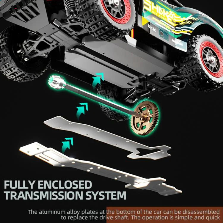 JJR/C C8820 Xe tải địa hình điều khiển từ xa 4WD tỉ lệ 1:18 chổi than carbon