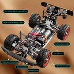 JJR/C C8820 Xe tải địa hình điều khiển từ xa 4WD tỉ lệ 1:18 chổi than carbon