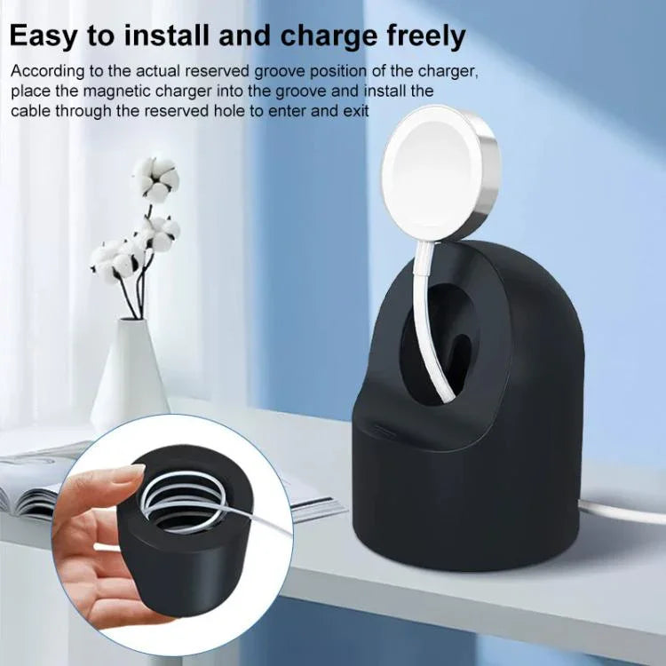 Giá đỡ sạc silicone xDfind cho Apple Watch đồng hồ thông minh không kèm sạc