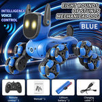JJR/C Q200 Chó robot điều khiển từ xa đa chức năng tám bánh nhỏ