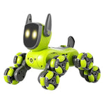 JJR/C Q200 Chó robot điều khiển từ xa đa chức năng tám bánh nhỏ