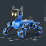 JJR/C Q200 Chó robot điều khiển từ xa đa chức năng tám bánh nhỏ