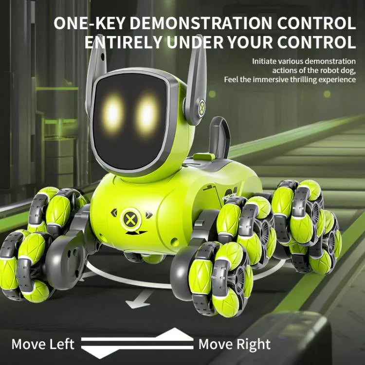 JJR/C Q200 Chó robot điều khiển từ xa đa chức năng tám bánh nhỏ