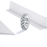 Mặt dây chuyền bạc S925 hạt zircon mùa đông lấp lánh trang sức làm vòng tay dây chuyền, Lấp lánh mùa đông