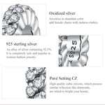 Mặt dây chuyền bạc S925 hạt zircon mùa đông lấp lánh trang sức làm vòng tay dây chuyền, Lấp lánh mùa đông