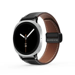 Dây Đồng Hồ Da Thật Khóa Nam Châm DUX DUCIS YA Series, Dành Cho Samsung Galaxy Watch8 / Watch8 Classic
