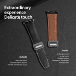 Dây Đồng Hồ Da Thật Khóa Nam Châm DUX DUCIS YA Series, Dành Cho Samsung Galaxy Watch8 / Watch8 Classic