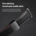 Dây Đồng Hồ Da Thật Khóa Nam Châm DUX DUCIS YA Series, Dành Cho Samsung Galaxy Watch8 / Watch8 Classic