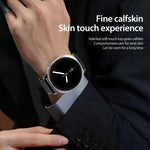 Dây Đồng Hồ Da Thật Khóa Nam Châm DUX DUCIS YA Series, Dành Cho Samsung Galaxy Watch8 / Watch8 Classic