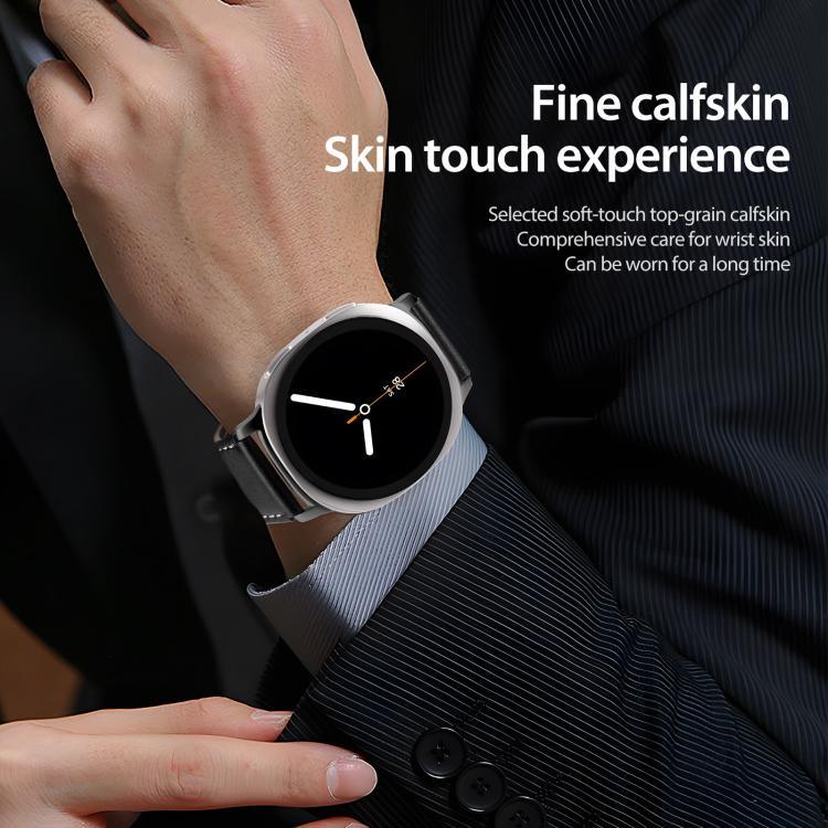 Dây Đồng Hồ Da Thật Khóa Nam Châm DUX DUCIS YA Series, Dành Cho Samsung Galaxy Watch8 / Watch8 Classic