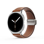 Dây Đồng Hồ Da Thật Khóa Nam Châm DUX DUCIS YA Series, Dành Cho Samsung Galaxy Watch8 / Watch8 Classic