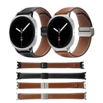 Dây Đồng Hồ Da Thật Khóa Nam Châm DUX DUCIS YA Series, Dành Cho Samsung Galaxy Watch8 / Watch8 Classic
