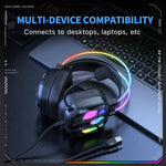 Tai nghe có dây ONIKUMA X89 RGB kèm micro, X89