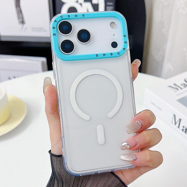 Ốp lưng điện thoại TPU trong suốt viền khung ống kính tương phản màu, dành cho iPhone 17 Pro Max, iPhone 17 Pro