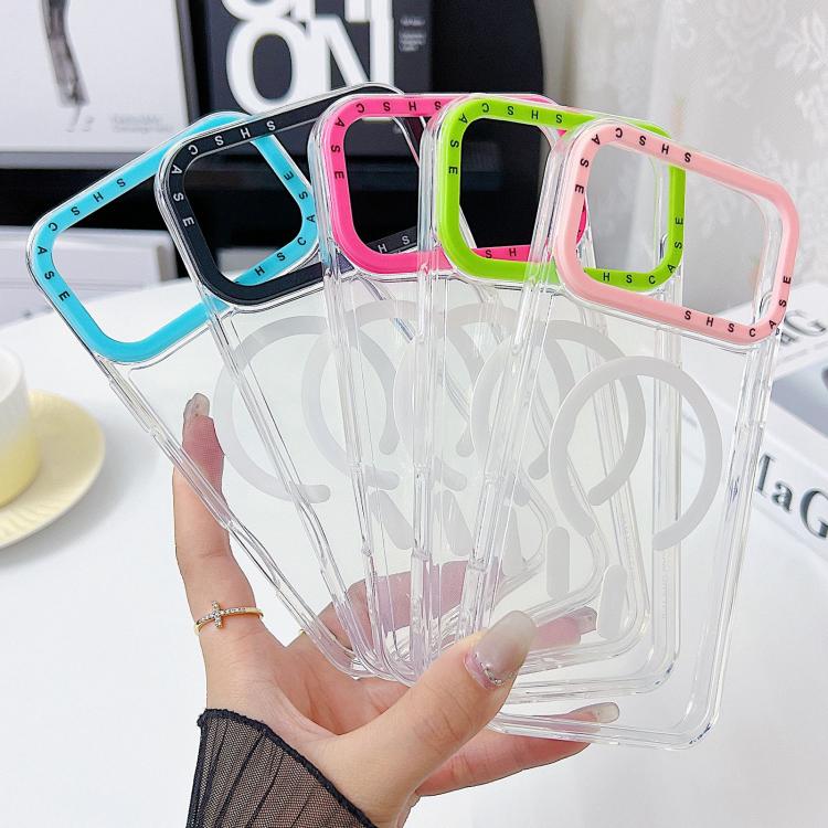 Ốp lưng điện thoại TPU trong suốt viền khung ống kính tương phản màu, dành cho iPhone 17 Pro Max, iPhone 17 Pro