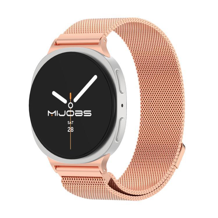 Dây Đồng Hồ Kim Loại Nam Châm Milan MIJOBS, Dành Cho Samsung Galaxy Watch8 / Watch8 Classic