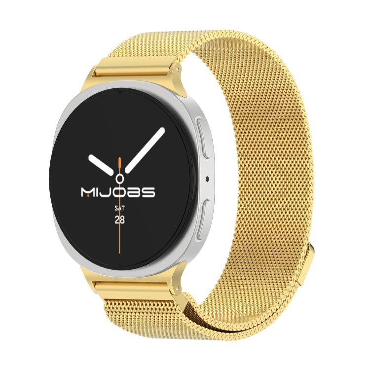 Dây Đồng Hồ Kim Loại Nam Châm Milan MIJOBS, Dành Cho Samsung Galaxy Watch8 / Watch8 Classic