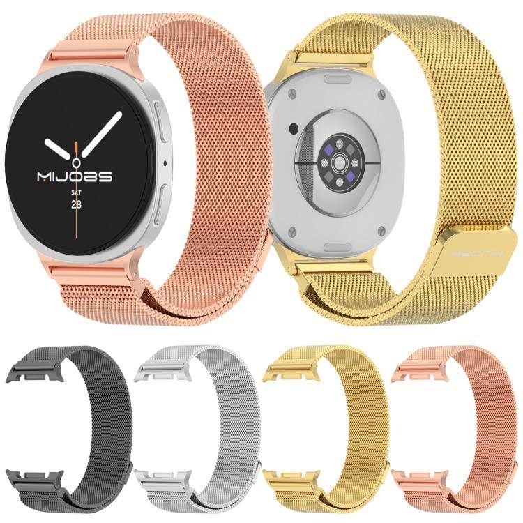 Dây Đồng Hồ Kim Loại Nam Châm Milan MIJOBS, Dành Cho Samsung Galaxy Watch8 / Watch8 Classic
