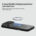 Ốp lưng điện thoại NILLKIN CamShield Prop trong suốt có nam châm MagSafe PC bán trong suốt, dành cho iPhone 17 Pro Max, iPhone 17 Pro