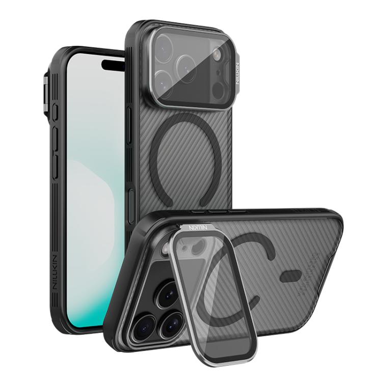 Ốp lưng điện thoại NILLKIN CamShield Prop trong suốt có nam châm MagSafe PC bán trong suốt, dành cho iPhone 17 Pro Max, iPhone 17 Pro
