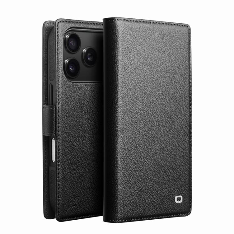 Ốp lưng điện thoại da thật QIALINO Classics 3rd, dành cho iPhone 17 Pro Max, iPhone 17 Pro, iPhone 17, iPhone Air