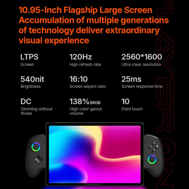 Máy chơi game cầm tay ONE-NETBOOK OneXPlayer X1 Air 10.95 inch, Windows 11 Intel Core Ultra 5 228V, 32GB+512GB, 32GB+1TB
