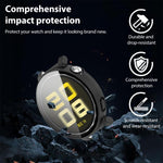 xDfind Tempered Film Integrated PC Watch Protective Cover, For Huawei Watch GT 5 Pro 46mm, For Huawei Watch GT 5 Pro 42mm