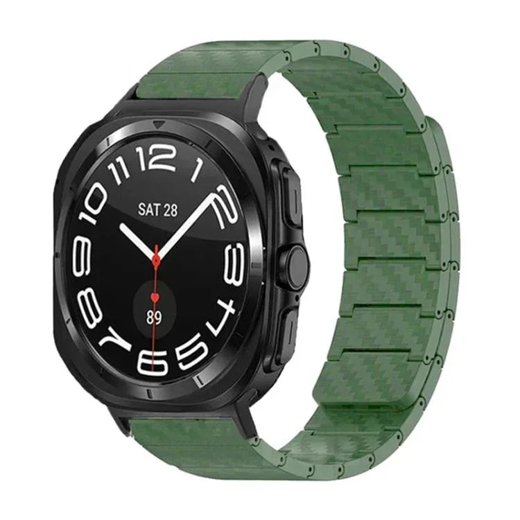 Dây Đồng Hồ Vòng Từ Sợi Carbon, Dành Cho Samsung Galaxy Watch Ultra 47mm / Ultra 2025, Dành Cho Samsung Galaxy Watch8 / Watch8 Classic