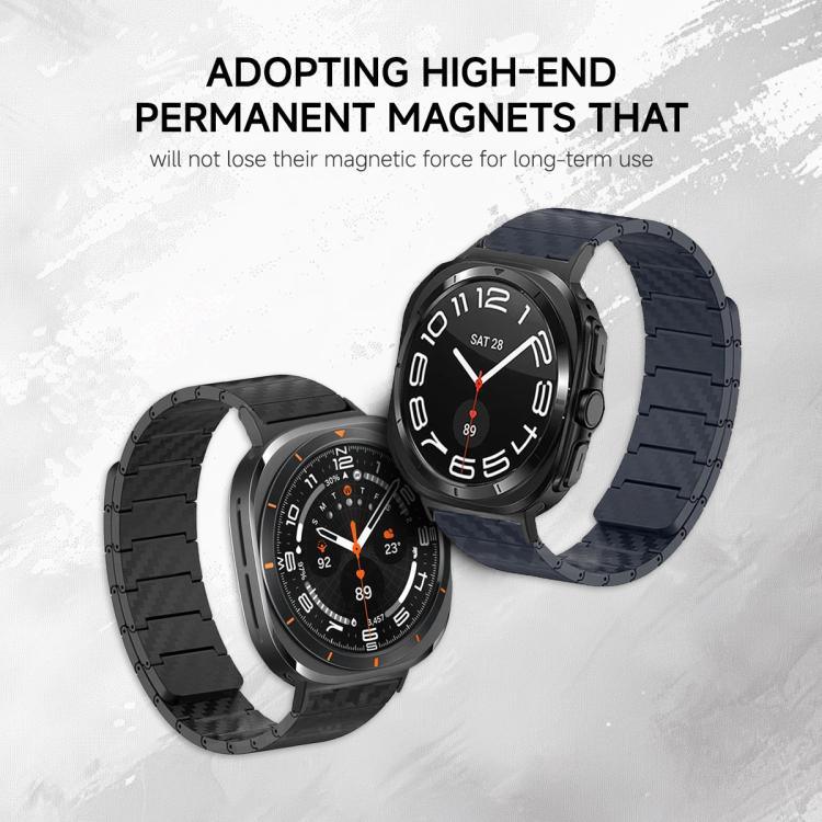 Dây Đồng Hồ Vòng Từ Sợi Carbon, Dành Cho Samsung Galaxy Watch Ultra 47mm / Ultra 2025, Dành Cho Samsung Galaxy Watch8 / Watch8 Classic