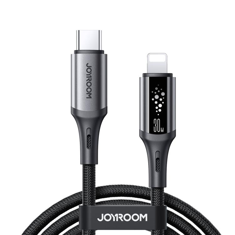 Cáp dữ liệu sạc nhanh JOYROOM S-A60 StarTalk Series 30W Type-C sang 8 Pin, Chiều dài: 1.2m, Type-C sang 8 Pin