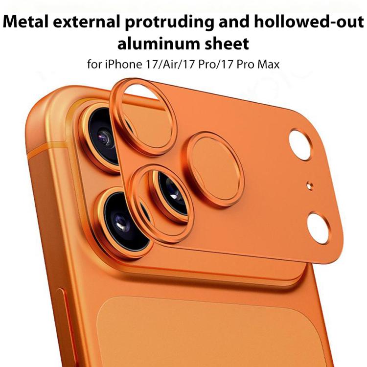 Vòng bảo vệ ống kính camera rỗng hợp kim titan XDcase, dành cho iPhone 17 Pro Max, iPhone 17 Pro