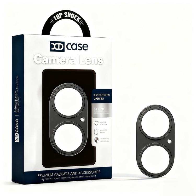 Vòng bảo vệ ống kính camera rỗng hợp kim titan XDcase, dành cho iPhone 17