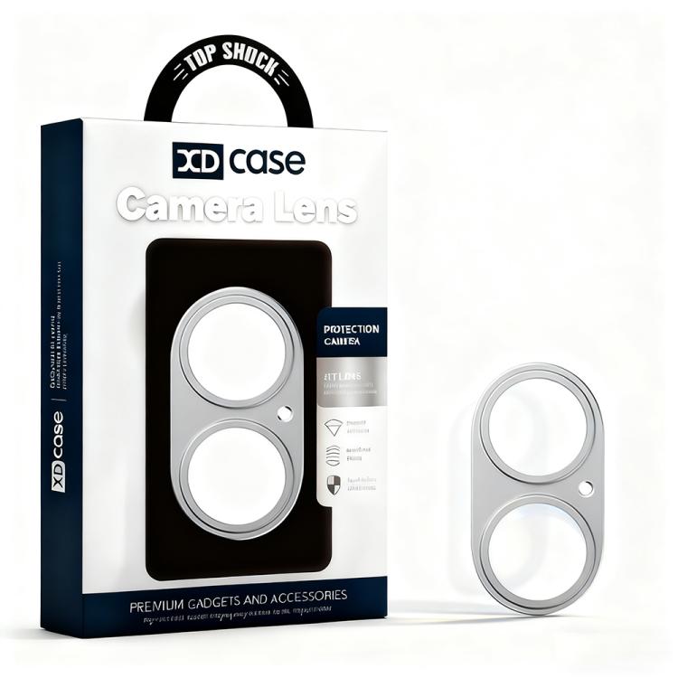 Vòng bảo vệ ống kính camera rỗng hợp kim titan XDcase, dành cho iPhone 17