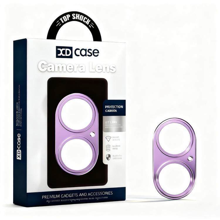 Vòng bảo vệ ống kính camera rỗng hợp kim titan XDcase, dành cho iPhone 17