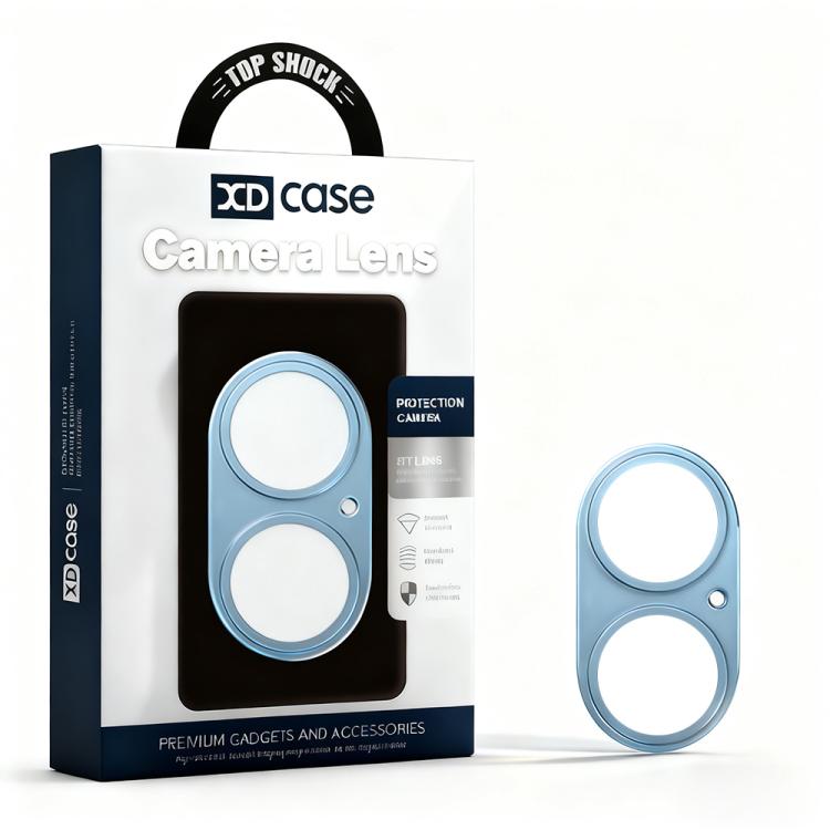 Vòng bảo vệ ống kính camera rỗng hợp kim titan XDcase, dành cho iPhone 17