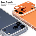 Vòng bảo vệ ống kính camera rỗng hợp kim titan XDcase, dành cho iPhone 17