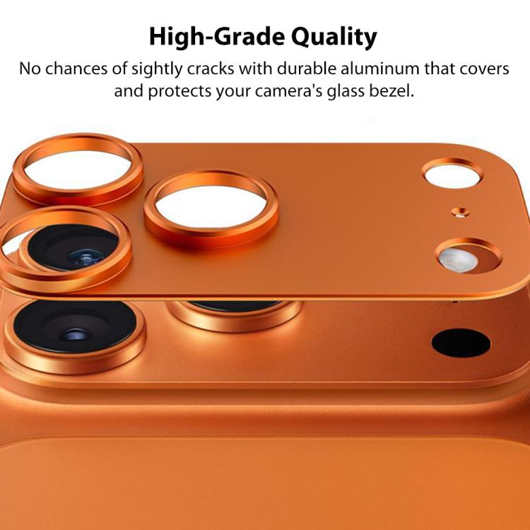 Vòng bảo vệ ống kính camera rỗng hợp kim titan XDcase, dành cho iPhone 17