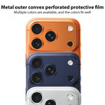 Vòng bảo vệ ống kính camera rỗng hợp kim titan XDcase, dành cho iPhone 17