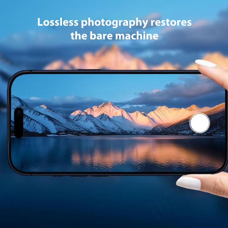 Vòng bảo vệ ống kính camera rỗng hợp kim titan XDcase, dành cho iPhone 17