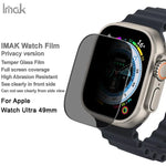 Phim bảo vệ kính cường lực riêng tư HD toàn màn hình imak, Dành cho Apple Watch Ultra 1/2/3 49mm