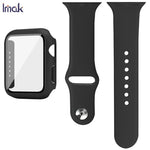 Ốp lưng tích hợp và phim với dây silicone imak, Dành cho Apple Watch SE 1/2/3/Series 4/5/6 44mm, Dành cho Apple Watch SE 1/2/3/Series 4/5/6 40mm