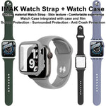 Ốp lưng tích hợp và phim với dây silicone imak, Dành cho Apple Watch SE 1/2/3/Series 4/5/6 44mm, Dành cho Apple Watch SE 1/2/3/Series 4/5/6 40mm
